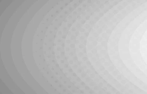 Abstract circle dots design of gradient white template. Stock-Illustration