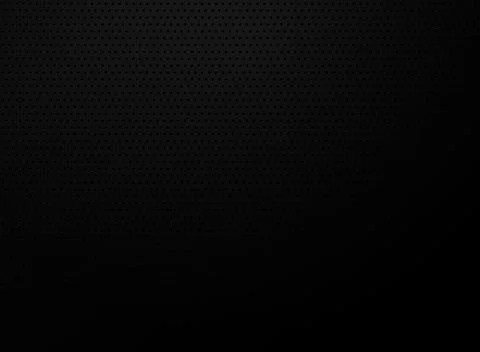 Abstract circle dots pattern tech pattern on gradient black background. Stock Illustration