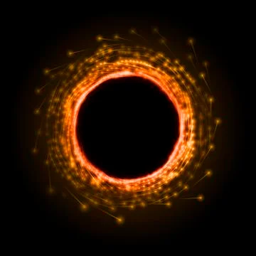 Abstract circle Stock Illustration