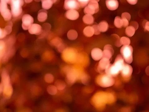 Abstract circle light bokeh background image There are bright yellow . Stock-Fotos