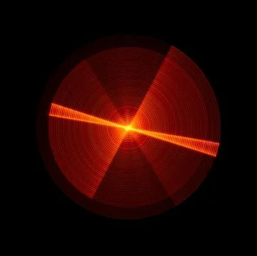 Abstract circle of light Stock Illustration