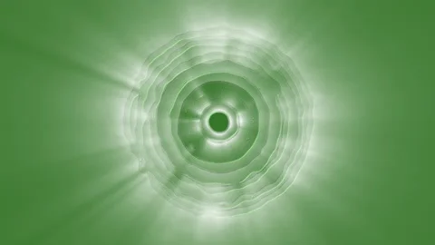 Abstract Circle With Light Rays Coloured 1 Stock Footage 150116197