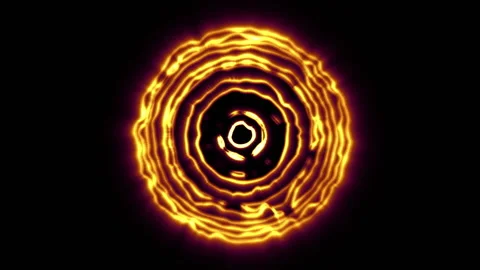 Abstract Circle With Light Rays Coloured 10 Stock Footage 150143712