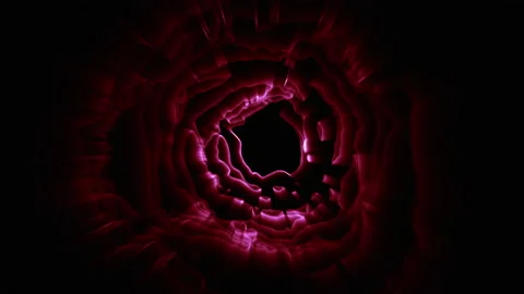 Abstract Circle With Light Rays Coloured 13 Stock Footage 150513440