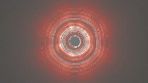 Abstract Circle With Light Rays Coloured 29 Stock Footage 150578413