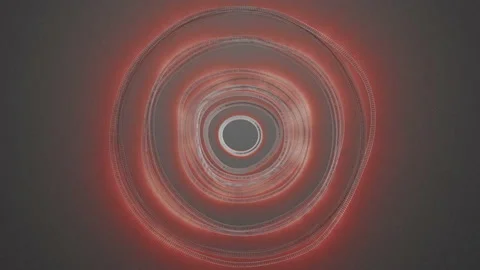 Abstract Circle With Light Rays Coloured 28 Stock Footage 150579199