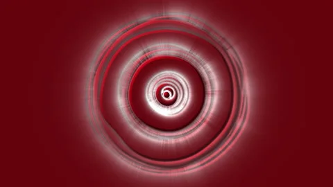 Abstract Circle With Light Rays Coloured 42 Stock Footage 150602687