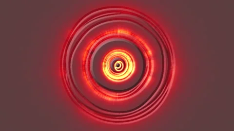 Abstract Circle With Light Rays Coloured 45 Stock-Footage 150607438