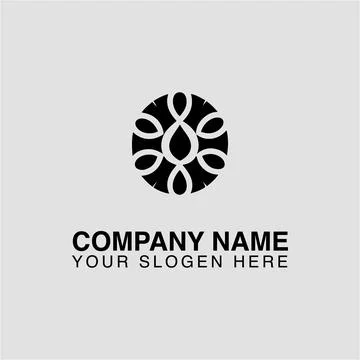 Abstract circle logo design template for company branding and corporate identity Stock Illustration