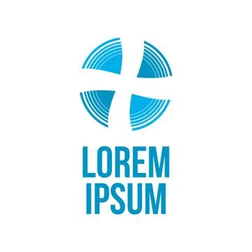 Abstract circle logo Stock Illustration