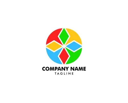 Abstract circle logo Stock Illustration
