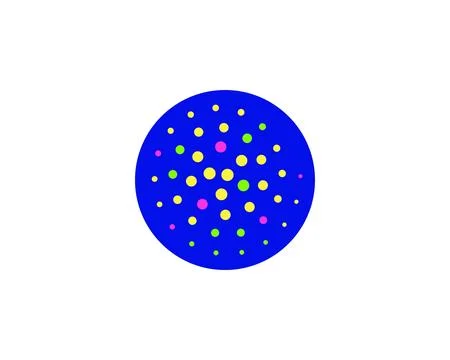 Abstract Circle Logo Template Stock Illustration