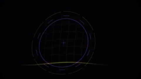Abstract Circle Motion Graphics Elements. Stock Footage 335542814