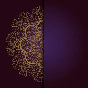 Abstract circle ornament Illustrazione stock