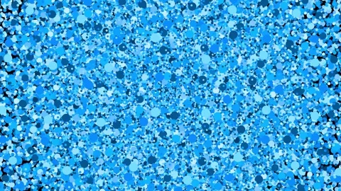 Abstract circle pattern artistic slow motion rotation Video stock 341152401