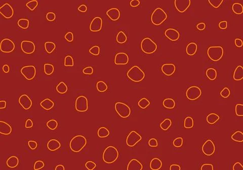 Abstract circle pattern background. chaotic pattern circle. cute cartoon co.. Stock Illustration