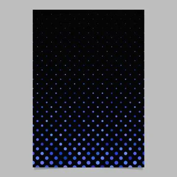 Abstract circle pattern background flyer template - vector graphic Stock Illustration