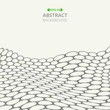 Abstract of circle pattern background in free shape. イラスト素材