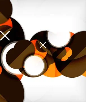 Abstract circle pattern background, geometric creative texture for your project. 스톡 일러스트