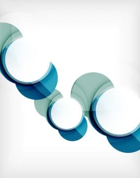 Abstract circle pattern background, geometric creative texture for your project. Stock Illustration