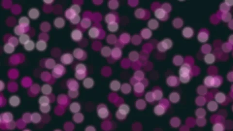 Abstract circle pattern on black background Stock Footage 297610924