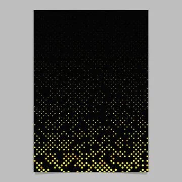 Abstract circle pattern brochure template - vector stationery background graphic Stock Illustration