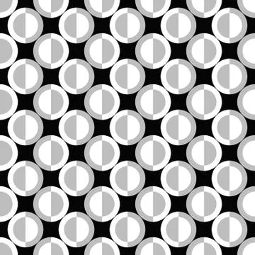 Abstract circle pattern design background - color vector graphic Stock Illustration