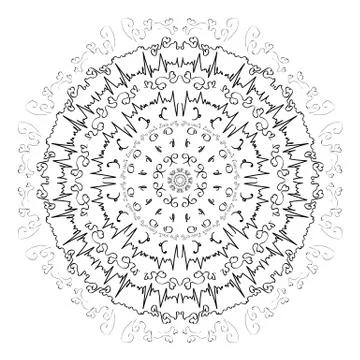 Abstract  circle pattern Stock Illustration