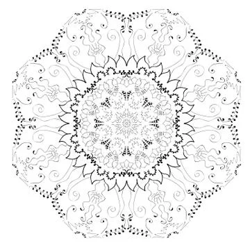 Abstract  circle pattern Stock Illustration