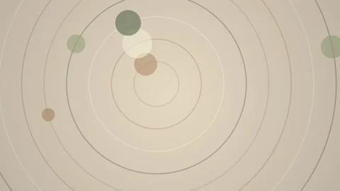 Abstract circle pattern with soft pastel colors Stock Illustration