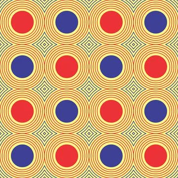 Abstract circle pattern vector illustration Stock Illustration