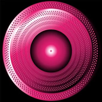 Abstract circle purple background with halftone Stock Illustration