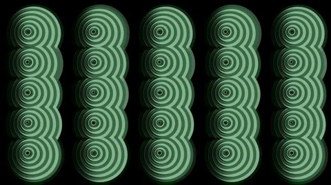 Abstract circle ring ripple cloud pattern,round paper,biscuit snacks texture. Stock Footage 976425