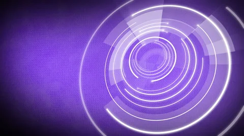 Abstract circle round background LOOP 4K violet Video stock 59795427
