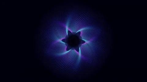 Abstract  circle seamless motion loop Stock-Footage 343204029