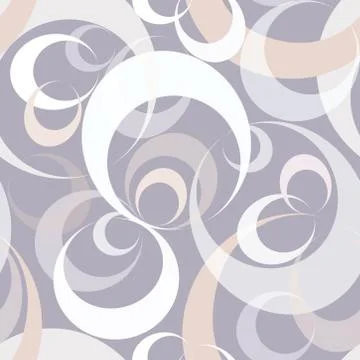 Abstract circle seamless pattern. Bubble ornamental background. イラスト素材