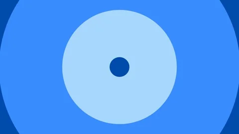 Abstract Circle Shape Background Corporate Animation Seamless Stock Footage 316872134