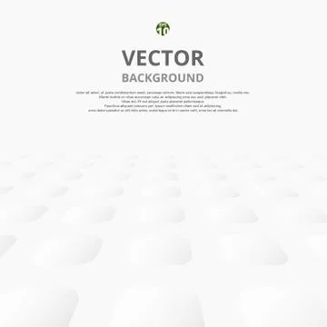 Abstract of circle shape pattern with shadow background. Stock Illustration