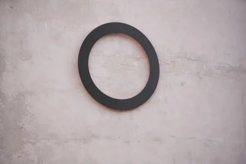 Abstract circle shape of stone texture background Stock Photos