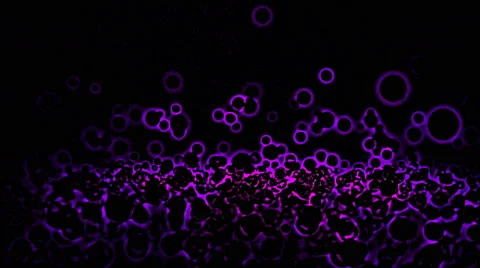 Abstract Circle Shapes Background - Loop Purple Video stock 58947382
