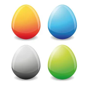Abstract circle shapes set Stock Illustration