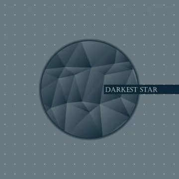 Abstract circle with  triangles Stock Illustration