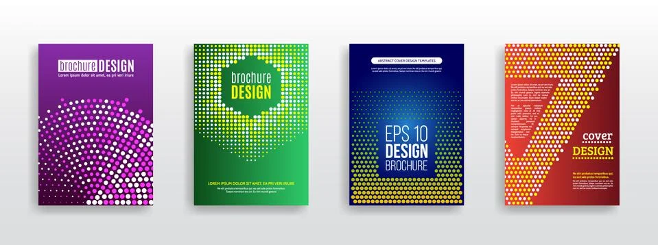 Abstract circle vector design element for poster Stock Illustration