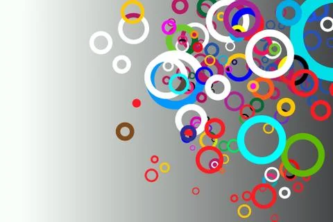 Abstract Circle Vector Stock Illustration