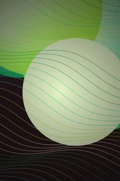 Abstract Circle Wave Pattern Stock Photos