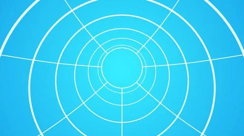 Abstract Circle Wormhole Lines Zoom Background Stock Illustration