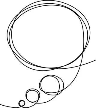 Abstract circles and lines Vector Ilustración de archivo
