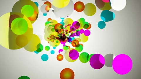 Abstract circles animation Vidéo 42090288