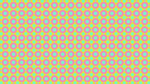 Abstract circles are changing their form and color in time. Stock Footage 86918066