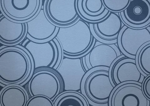Abstract Circles Background Illustrazione stock